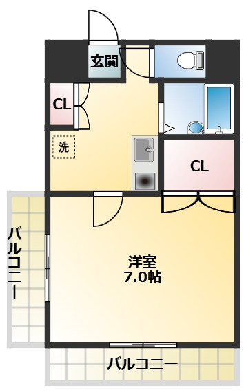 リムジエールピエス足立の間取り