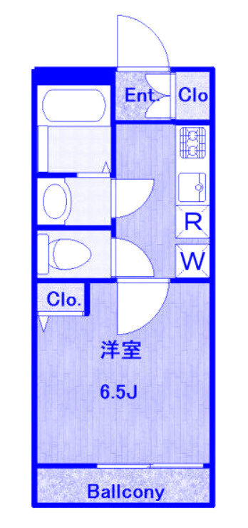 CITY STAGE COLORIERの間取り