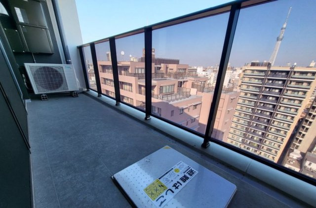 台東区元浅草３丁目の賃貸マンションのバルコニー