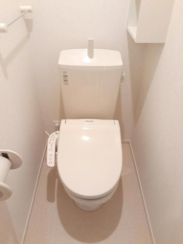 トイレもきれいです
