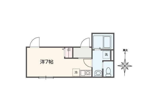 【間取り】 | MELLAS八王子3(メルラスハチオウジスリー)