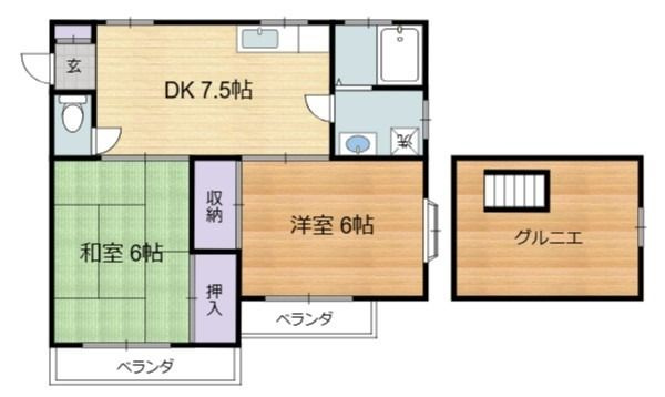 富士ガーデンハイツの間取り