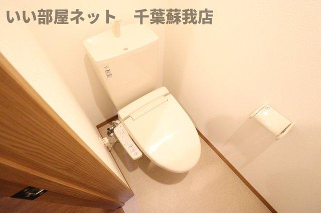 プランドール千葉寺のトイレ|清潔感のあるトイレです