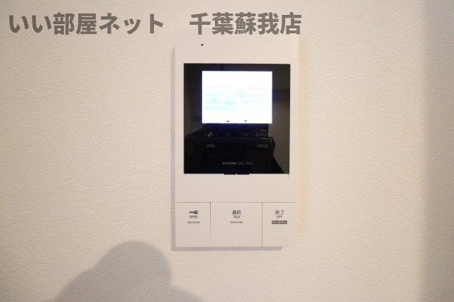 プランドール千葉寺のセキュリティ|会話もできるので、わざわざ玄関に行かなくても済みますね！