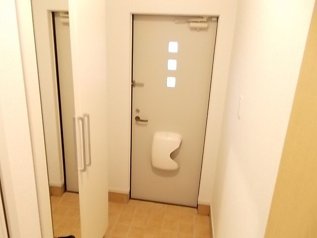 ゆったりとした玄関です