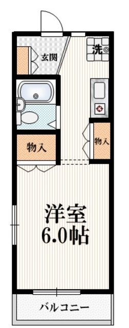 メゾン永田の間取り