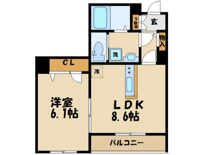 【間取り】 | ピエス南烏山