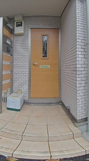 きれいな玄関です