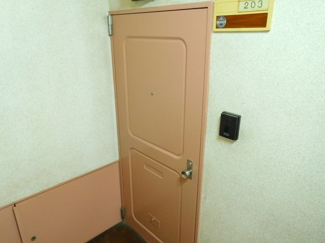 コーポ高木のエントランス