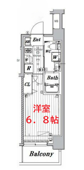 【間取り】 | メイクスデザイン大森 | 間取りです