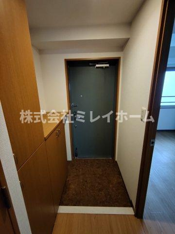 コスモリード池上の玄関