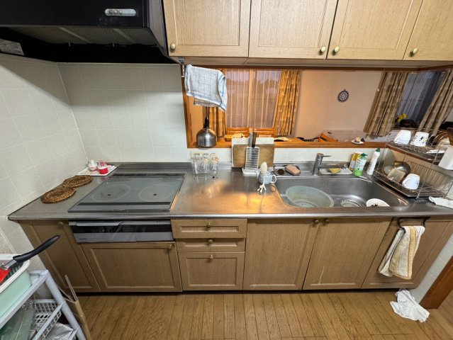 太陽光発電×オール電化♪ゆとりの５SLDK♪那須烏山市東原のキッチン|お料理しやすいキッチンです