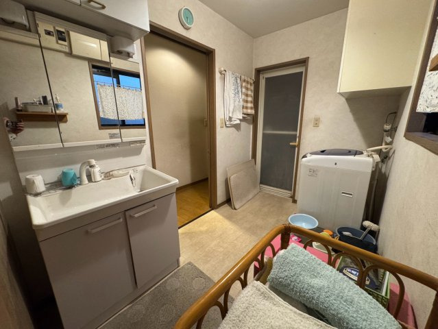 太陽光発電×オール電化♪ゆとりの５SLDK♪那須烏山市東原の独立洗面台|朝の身支度には欠かせない独立洗面化粧台