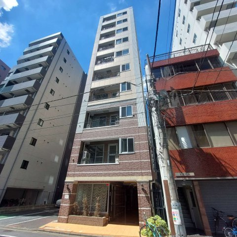 中央区東日本橋２丁目の賃貸マンションの外観