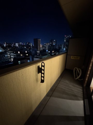 ユニーブル江戸川橋のバルコニー
