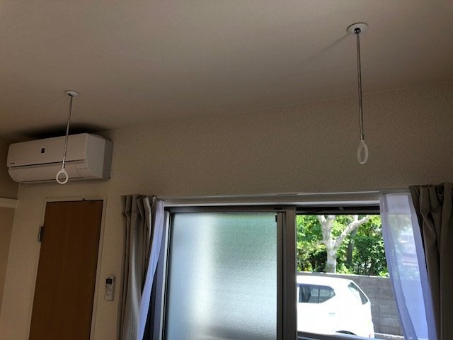 室内物干し