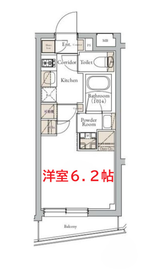 【間取り】 | LiveFlat大森Ⅱ | 間取りです