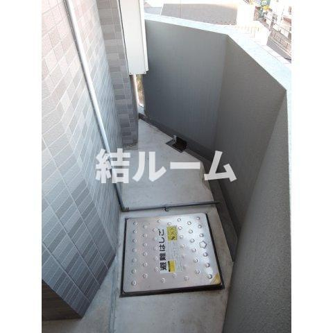 練馬区練馬３丁目の賃貸マンションのバルコニー|別号室参考写真