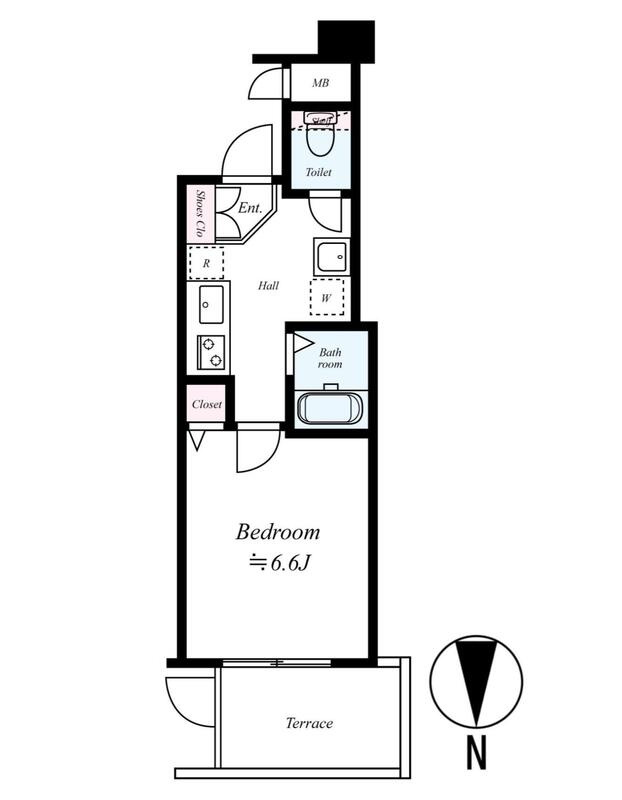 練馬区練馬３丁目の賃貸マンションの間取り
