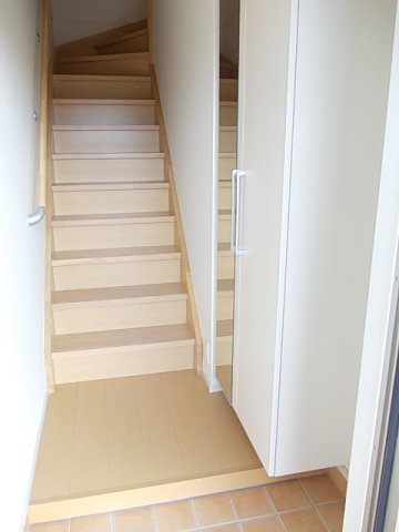 シンプルで使いやすい玄関です