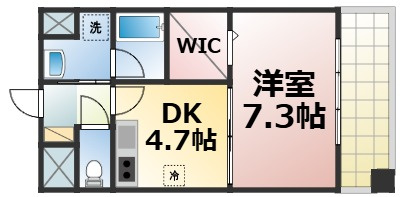 【間取り】 | グランドマリン森ノ宮　仲介手数料無料
