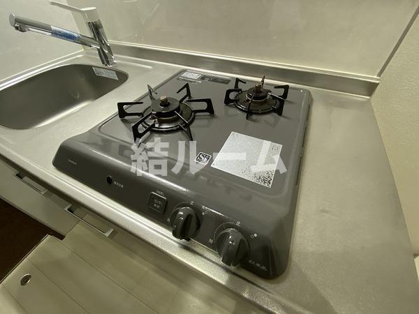 板橋区仲宿のアパートのキッチン