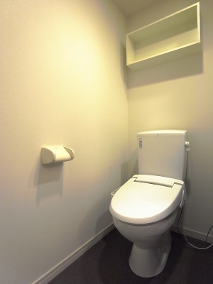 清潔感のあるトイレです