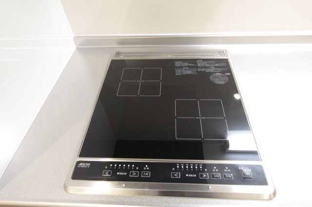IHコンロ二口
※他号室の写真です。