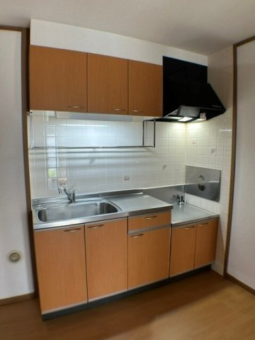 コンパクトなキッチンで掃除もラクラク