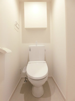 コンパクトで使いやすいトイレです