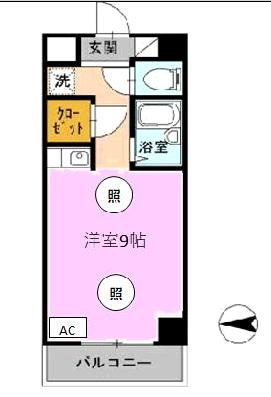 土井ハイツ北条口の間取り