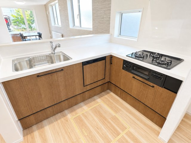 手稲区前田8条18丁目　新築戸建のキッチン|キッチン（近影）