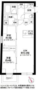 La Perla Bunkyo-Koishikawa の間取り