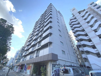 【外観】 | シャトー宿院 | 南西面バルコニーですので、洗濯物が良く乾きますね！