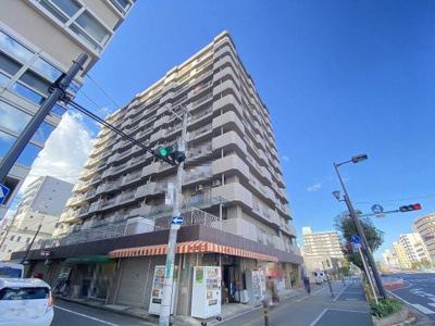 【外観】 | シャトー宿院 | 【トイレ交換済】綺麗なトイレで気持ちがいいですね♪資料請求だけでもお気軽にお問い合わせ下さい！