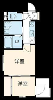 【間取り】 | ピースコート登戸Ⅲ | 間取りです。