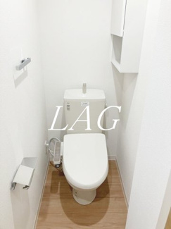 【トイレ】 | ピースコート登戸Ⅲ | トイレです。