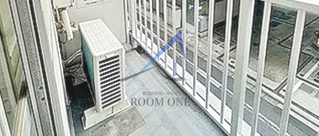 茅場町スカイハイツのバルコニー|バルコニーです。