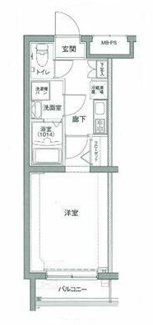 【間取り】 | ビィ・フォルマ多摩川 | 間取りです。