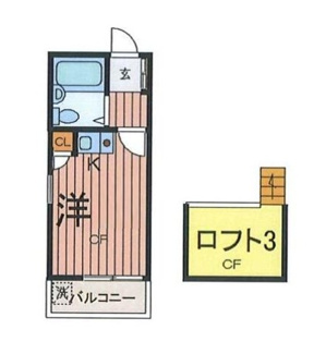 【間取り】 | コープマリン旗の台 | 間取りです。
