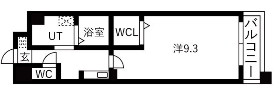 カルザ姫路の間取り