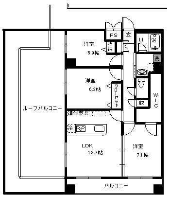 【間取り】 | ユニポートサガミ