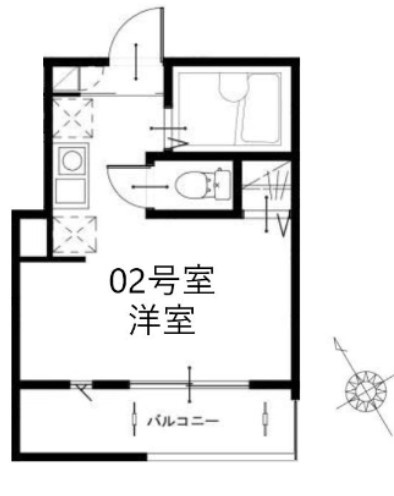 メルディア津田沼の間取り