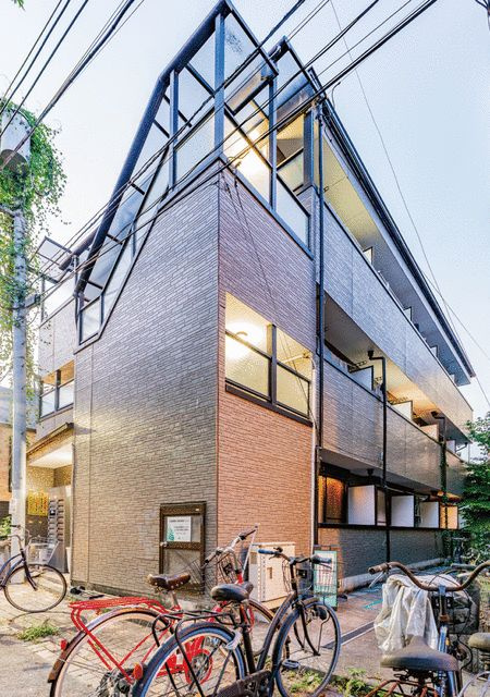 ＡＤＸ新宿河田町の外観