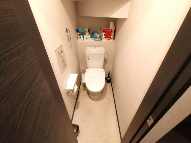 清潔感のあるトイレです