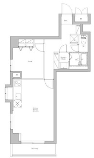 【間取り】 | ライオンズマンション両国第6 | 間取りです。