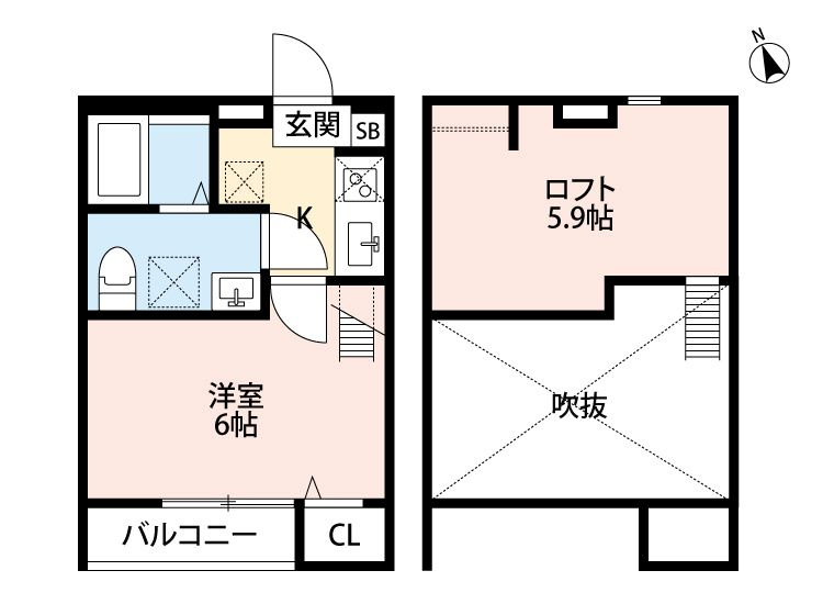 アレーゼ本大久保(アレーゼホンオオクボ)の間取り
