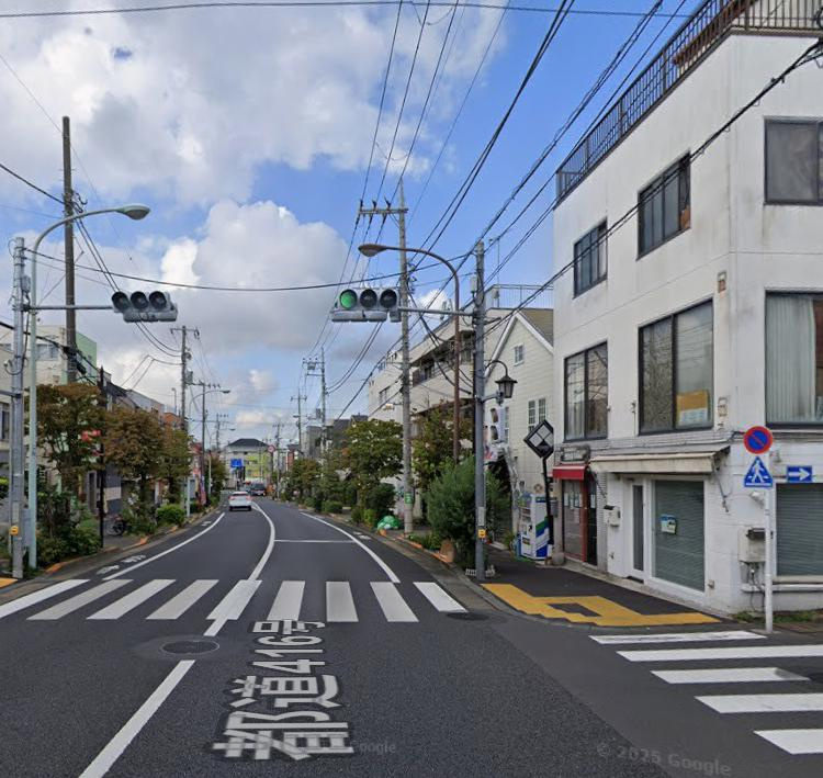 世田谷区中町５丁目の店舗事務所の周辺