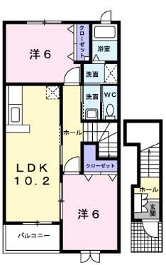 【間取り】 | ア・モウトⅢ
