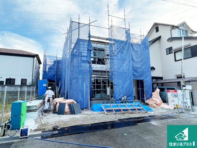 ■宝塚市高司　第3期　新築一戸建ての外観|現在の進捗状況です！順調に作業進行中、完成が待ち遠しいです！詳細の間取り等、お気軽にお問い合わせください！